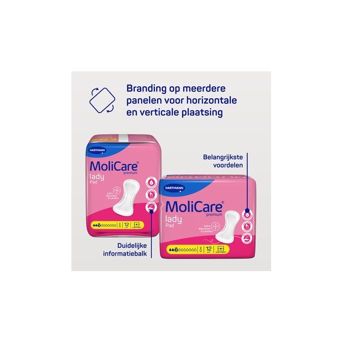 MoliCare Premium lady pad, 0,5 druppels, 28 stuks