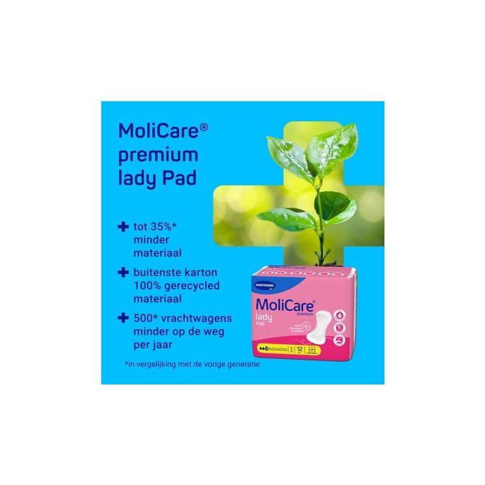 MoliCare Premium lady pad, 4 druppels, 14 stuks