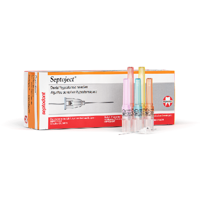 Septoject dentale injectienaald 27G x 16 mm (0