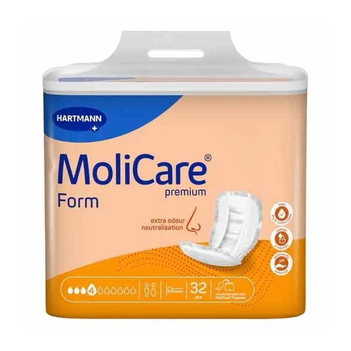 MoliCare Premium Form, 4 druppels, 32 stuks