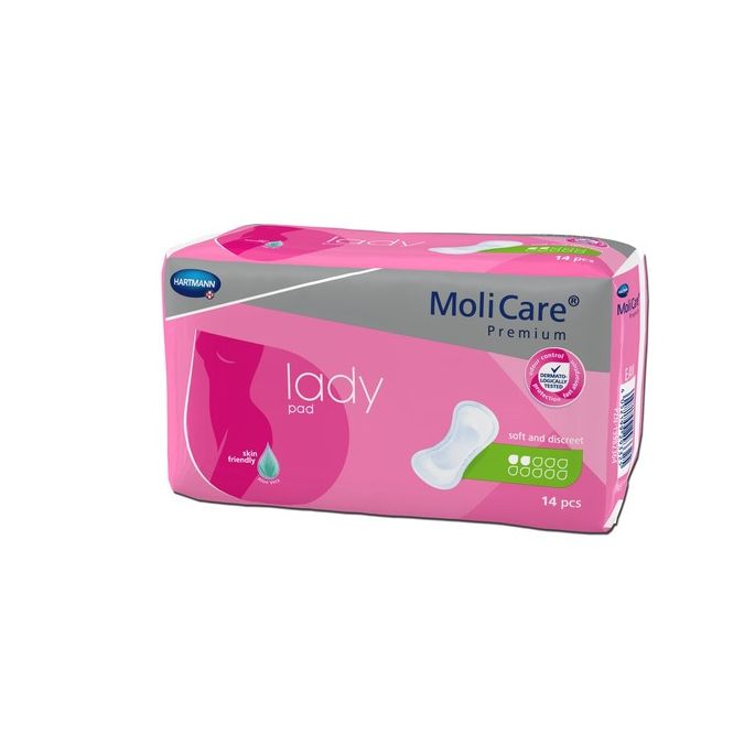 MoliCare Premium lady pad, 2 druppels, 14 stuks