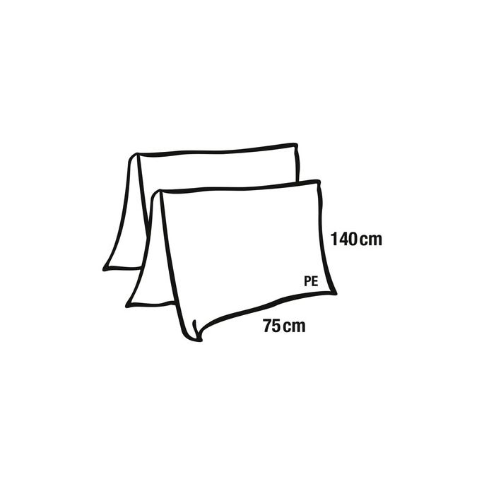 Foliodress beenhoezen 75 x 140 cm, 46 stuks
