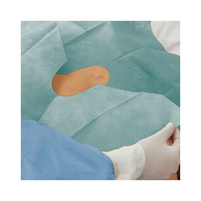 Foliodrape Protect gatdoek zelfklevend 2-delig, 45 x 75 cm, 130 stuks
