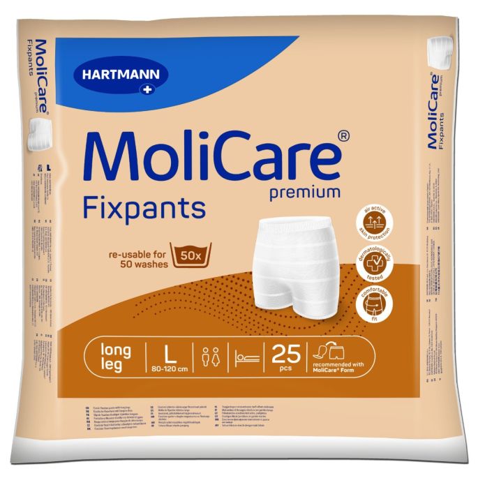 MoliCare Premium Fixpants long leg L, 25 stuks