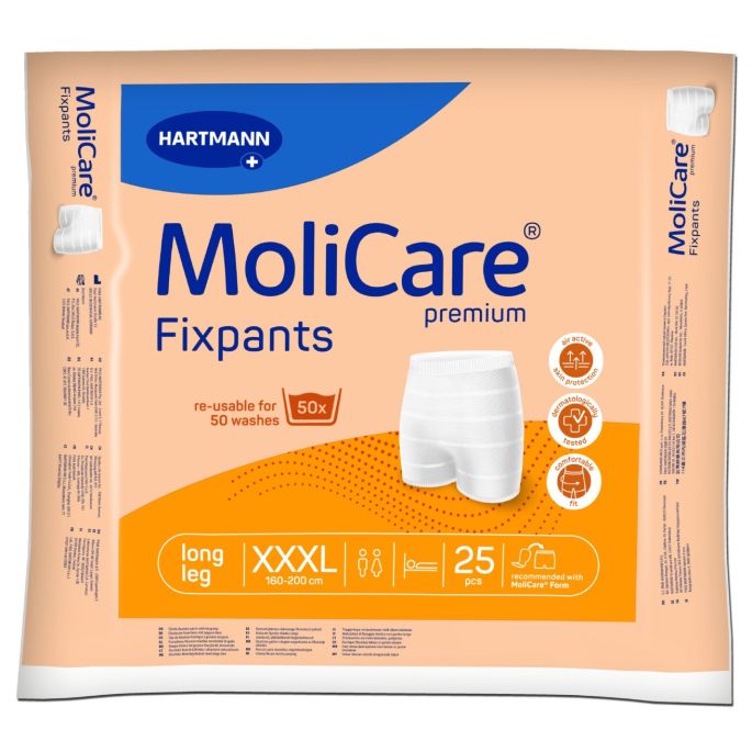 MoliCare Premium Fixpants long leg XXXL, 25 stuks