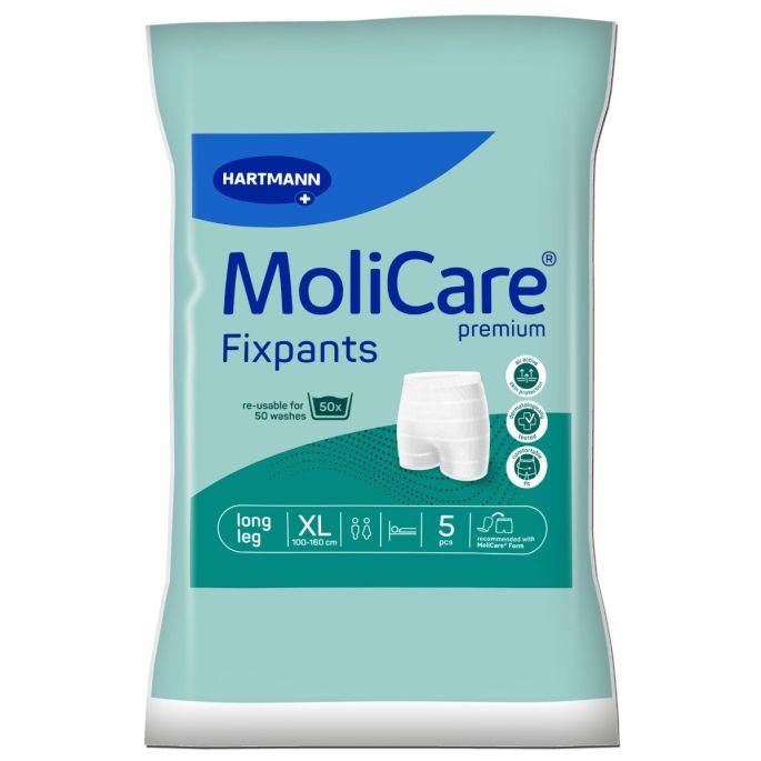 MoliCare Premium Fixpants long leg XL, 5 stuks