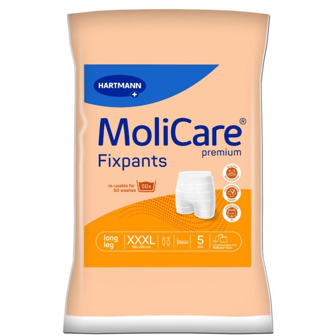 MoliCare Premium Fixpants long leg XXXL, 5 stuks