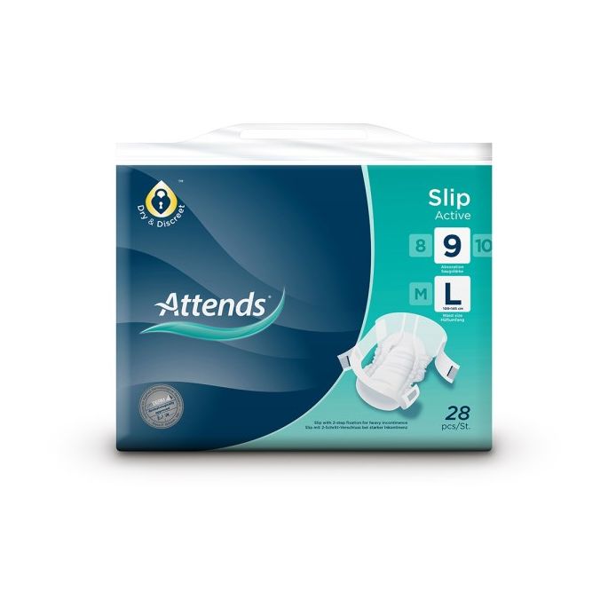 ATTENDS Slip Active 9 L, 28 stuks