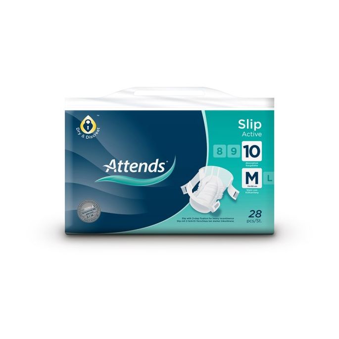 ATTENDS Slip Active 10 M, 28 stuks