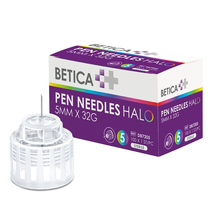Betica Halo pennaald 5 mm x 32G, 100 stuks