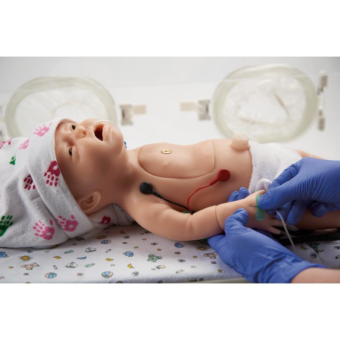 Baby CHARLIE reanimatiesimulator pasgeborenen zonder ECG - afbeelding 5