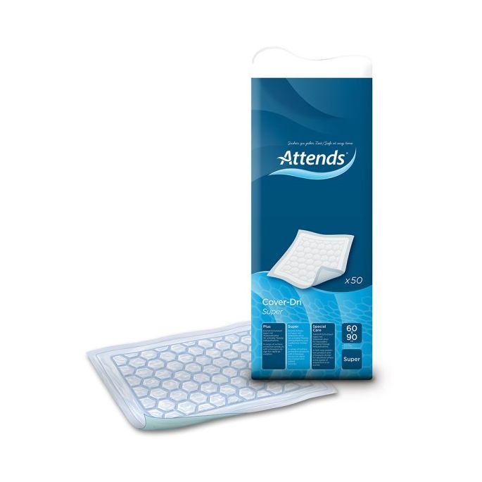 ATTENDS Cover Dri Super 60 x 90 cm, 50 stuks