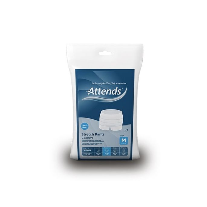 ATTENDS Stretchpant Comfort M, 3 stuks