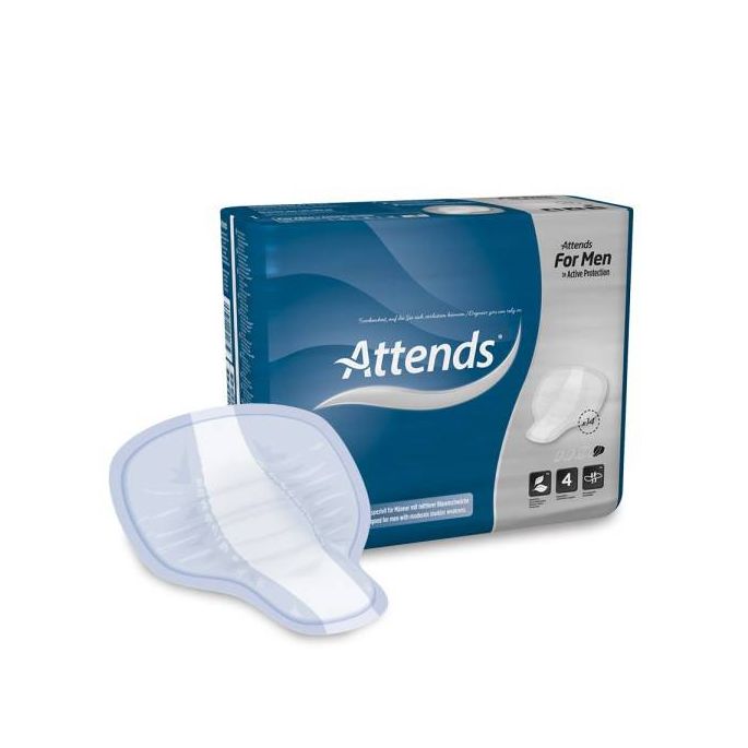 ATTENDS For Men Shield 4, 14 stuks