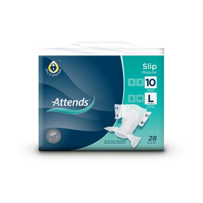 ATTENDS Slip Regular 10 L, 26 stuks