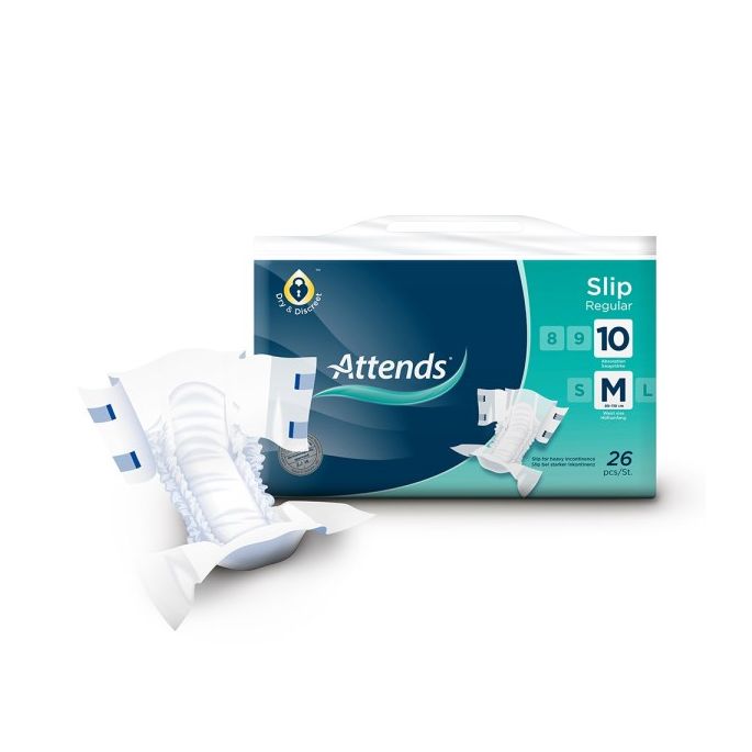 ATTENDS Slip Regular 10 M, 26 stuks