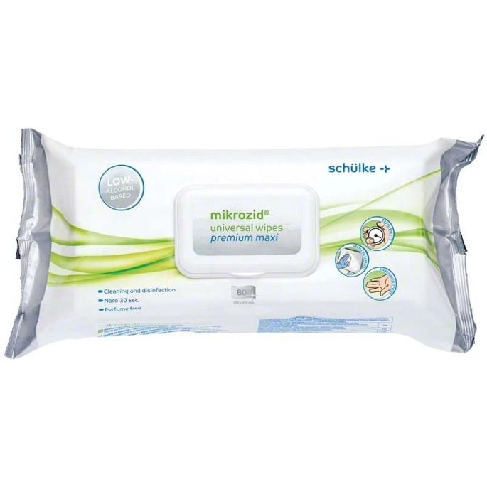 Mikrozid Universal Wipes Premium Maxi, 6 x 80 tissues