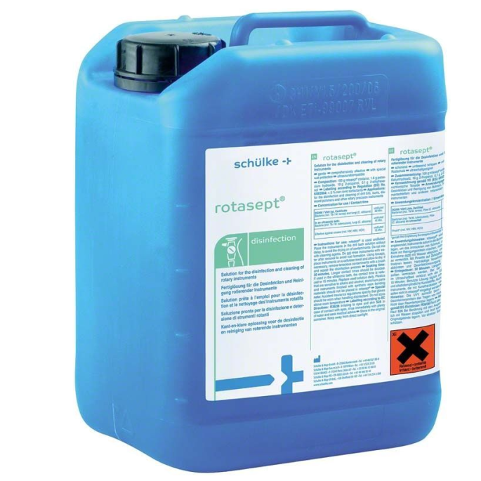Rotasept: desinfectie van roterende instrumenten, 5 L