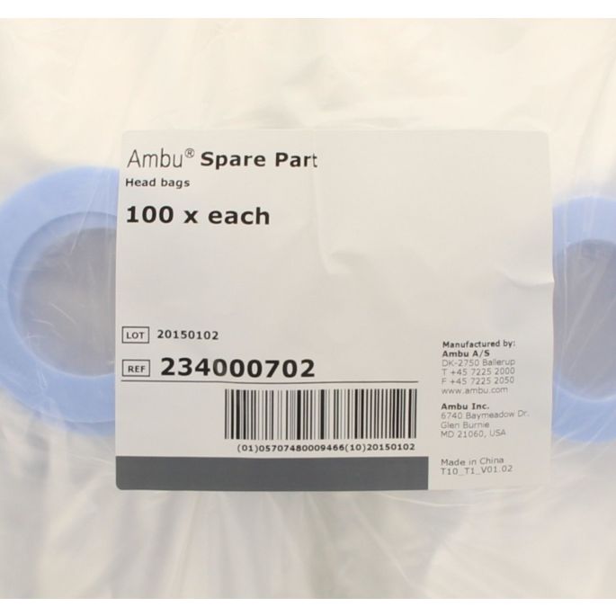 AmbuMan oefenpop luchtzakjes, 100 stuks