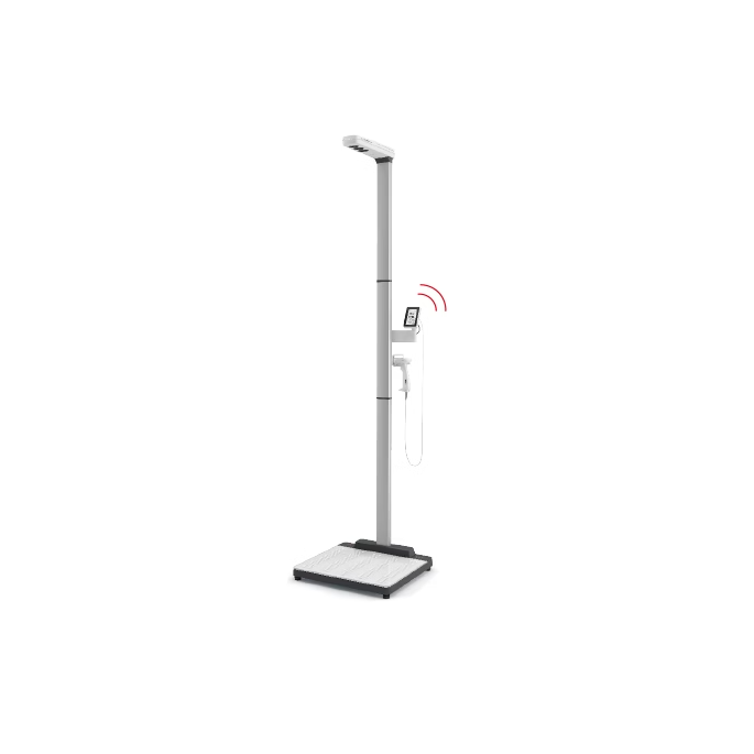 seca Scale-up Line EPD-gevalideerd ultrasoon meetstation met ID-Display en lengtemeting