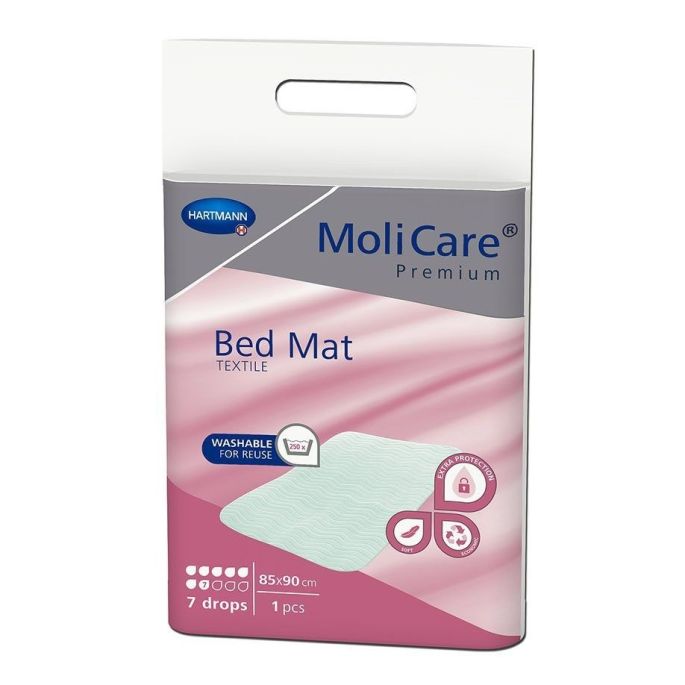 MoliCare Premium Bed Mat Textile, 7 druppels, 85 x 90 cm