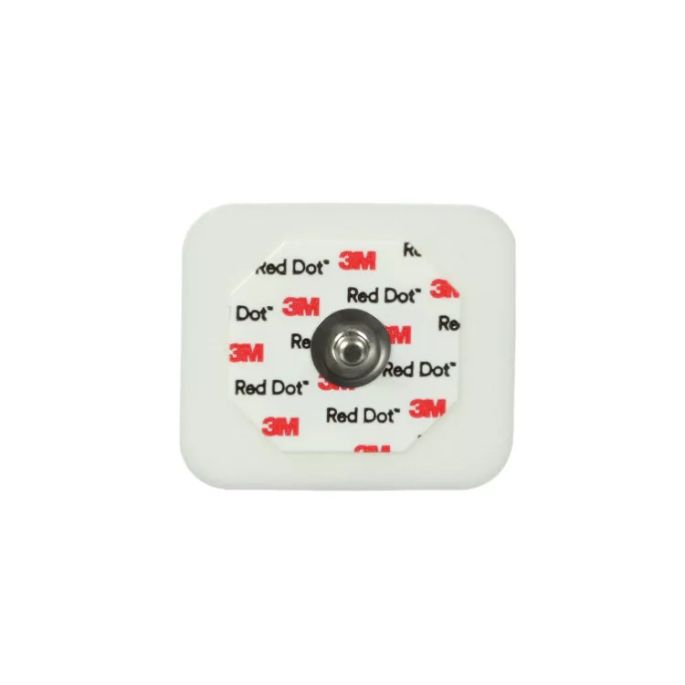 3M Red Dot Elektrode foam basis klevende gel 3,5 cm x 4 cm, 50 stuks