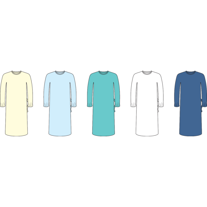 Mölnlycke Beschermjas waterdicht blauw