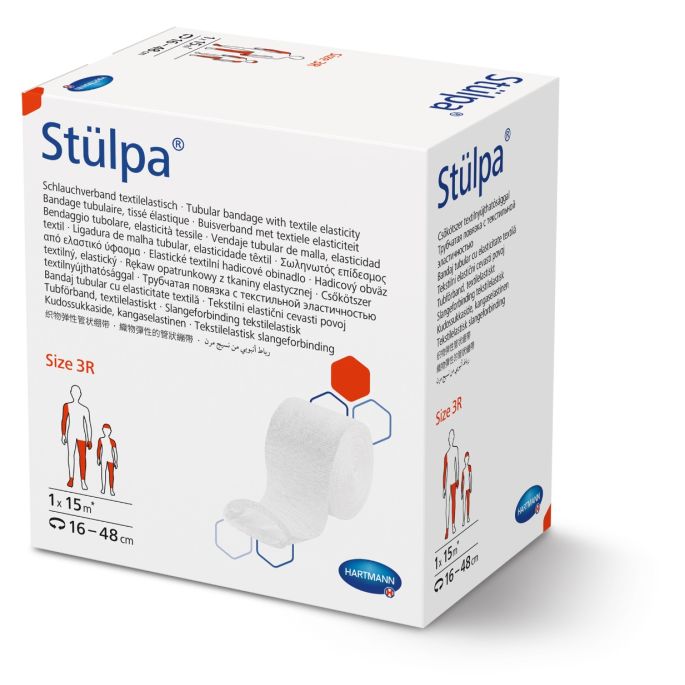 Stülpa buisverband maat 3 R, 8 cm x 15 m