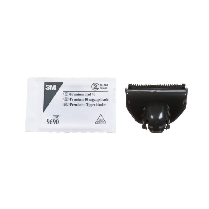 3M Chirurgische clipper premium scheermesjes voor éénmalig gebruik (voor 9661L roteerbare kop), 10 stuks