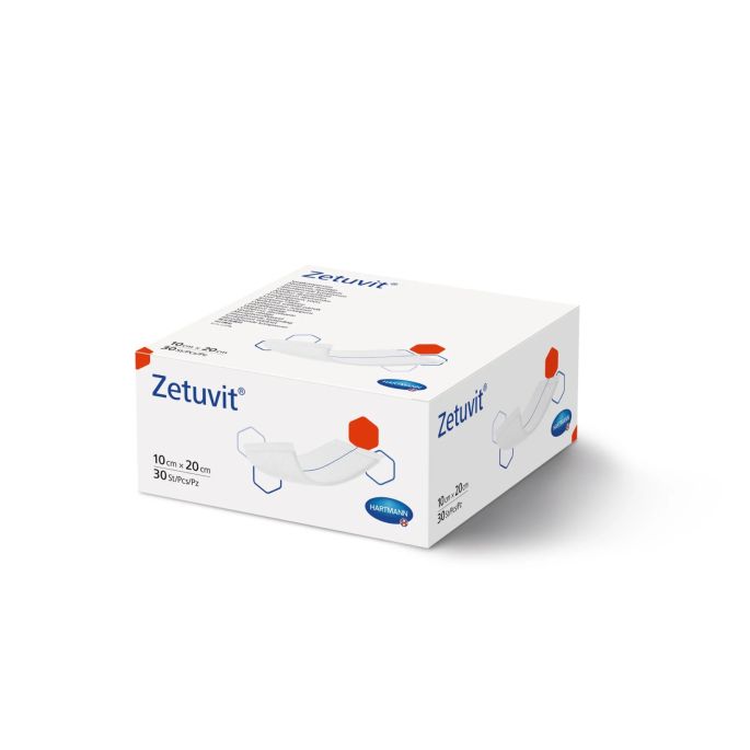 Zetuvit kompres niet steriel, 10 x 20 cm, 30 stuks