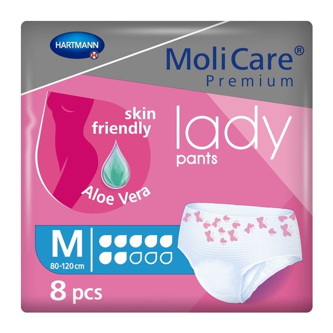 MoliCare Premium lady pants M, 7 druppels, 8 stuks
