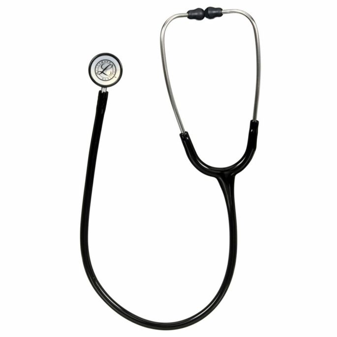 3M Littmann Classic II Infant Stethoscoop Zwart | Rvs Geborsteld