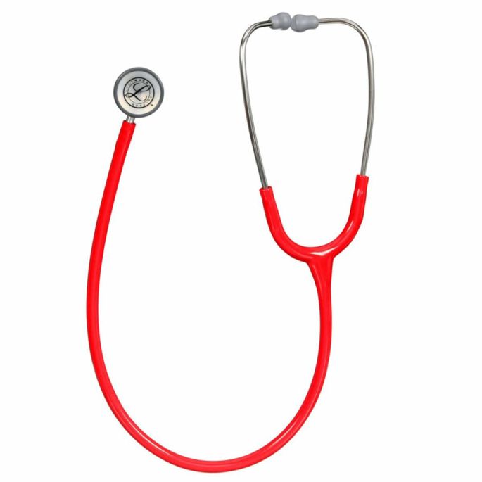 3M Littmann Classic II Infant Stethoscoop Rood | Rvs Geborsteld