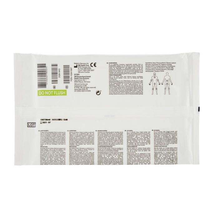 3M Cavilon was- en reinigingsdoekjes 20 cm x 30 cm, 8 doekjes