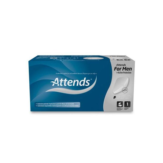 ATTENDS For Men Shield 1, 25 stuks