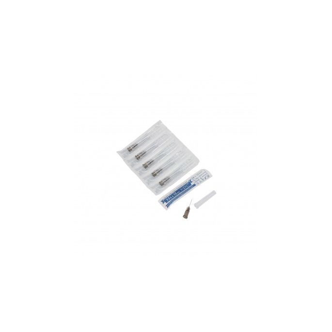 KIPIC injectienaald 33G x 13 mm, grijs, steriel Luer-Lock, 100 stuks