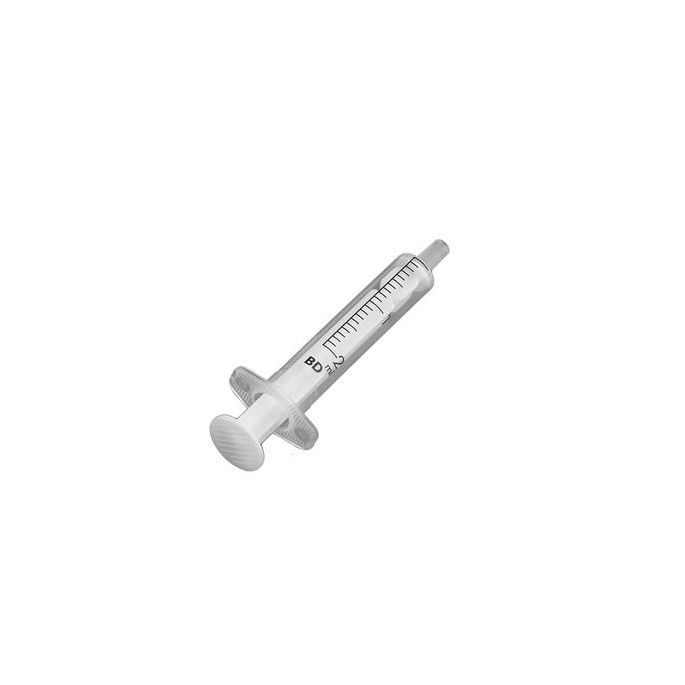 BD Discardit 2-delige spuit 2 ml, 100 stuks