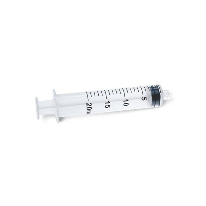BD Plastipak 3-delige injectiespuit 20 ml Luer-Lok, 120 stuks