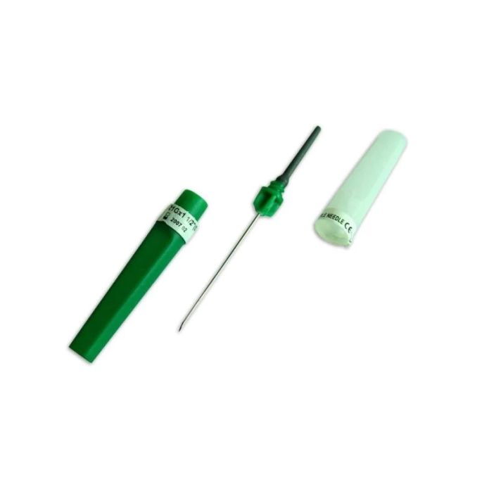 BD Vacutainer bloedafnamenaald zwart 22G, 0,7 mm x 38 mm, 100 stuks