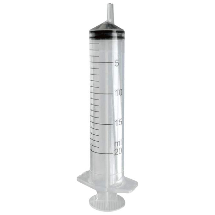 BD Plastipak 3-delige injectiespuit 20 ml Luer Slip, 120 stuks