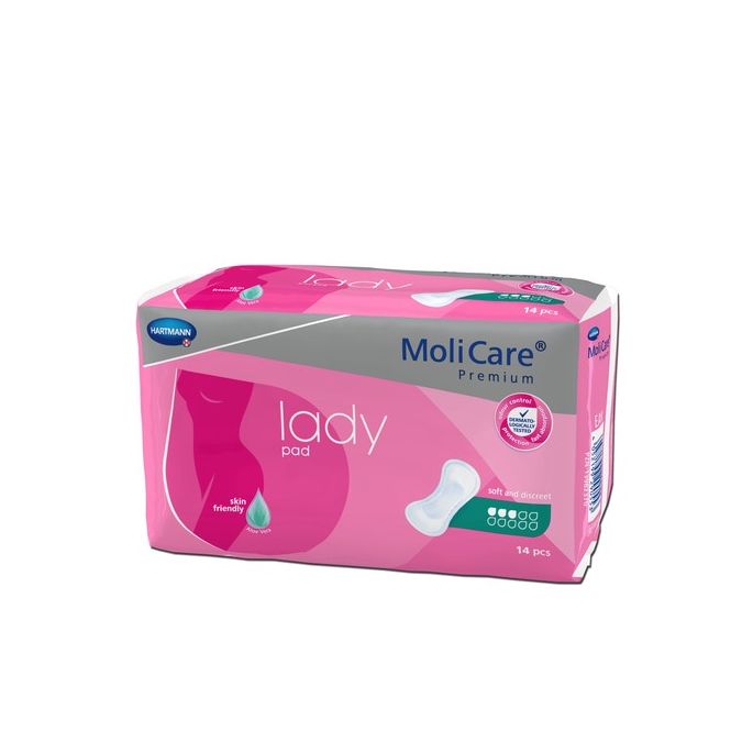 MoliCare Premium lady pad, 3 druppels, 14 stuks