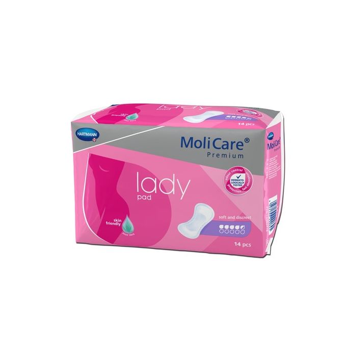 MoliCare Premium lady pad, 4,5 druppels, 14 stuks