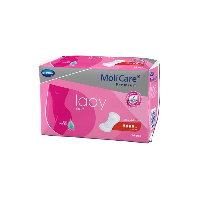 MoliCare Premium lady pad, 4 druppels, 14 stuks
