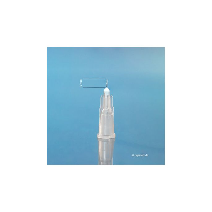 KIPIC injectienaald 27G x 4 mm, lichtgrijs, steriel Luer-Lock, 100 stuks