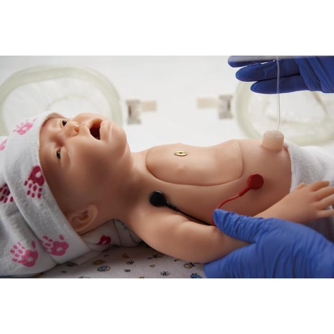 Baby CHARLIE reanimatiesimulator pasgeborenen zonder ECG - afbeelding 2