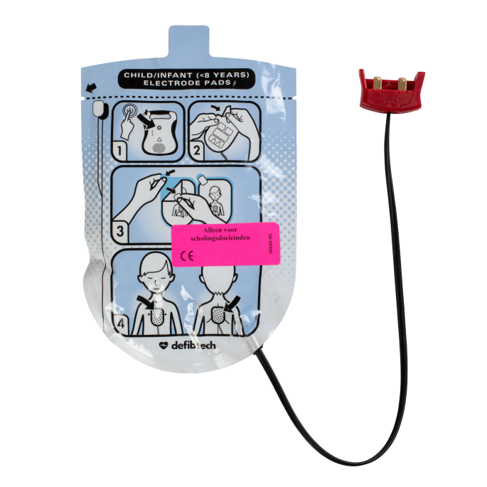 Defibtech Lifeline AED-Trainer trainingselektroden kinderen