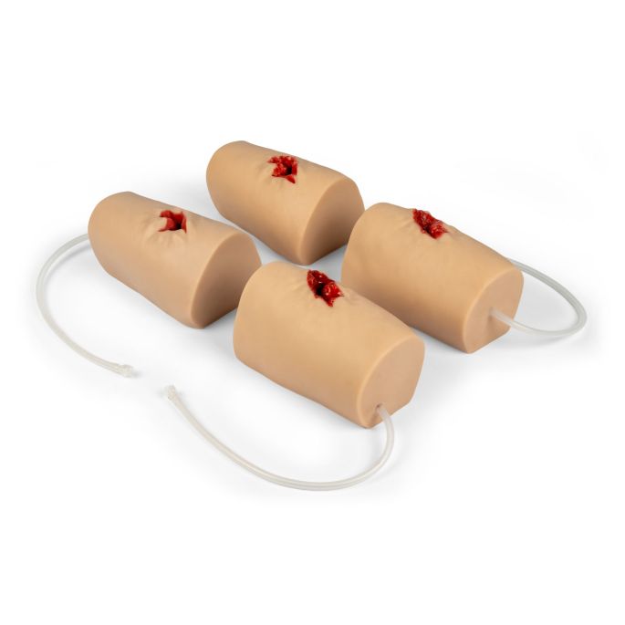 Bob wondtamponnadetrainer met rechte wond