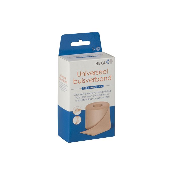 HEKA Grip compressie beige maat C 1 m niet steriel
