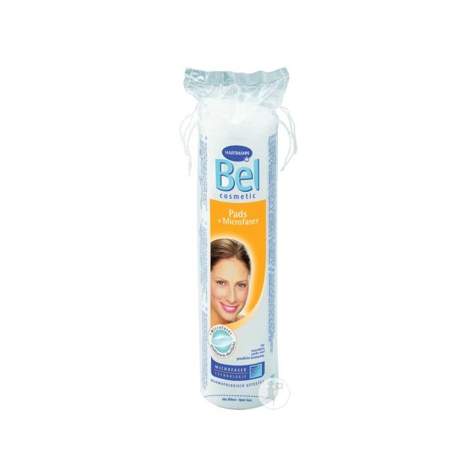 Bel Cosmetic Wattenpads, micro rond, 75 stuks