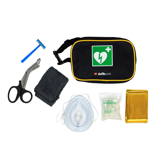 AED-safeset met beademingsmasker